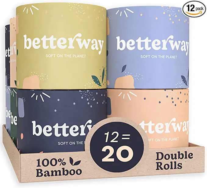 Betterway Bamboo Toilet Paper