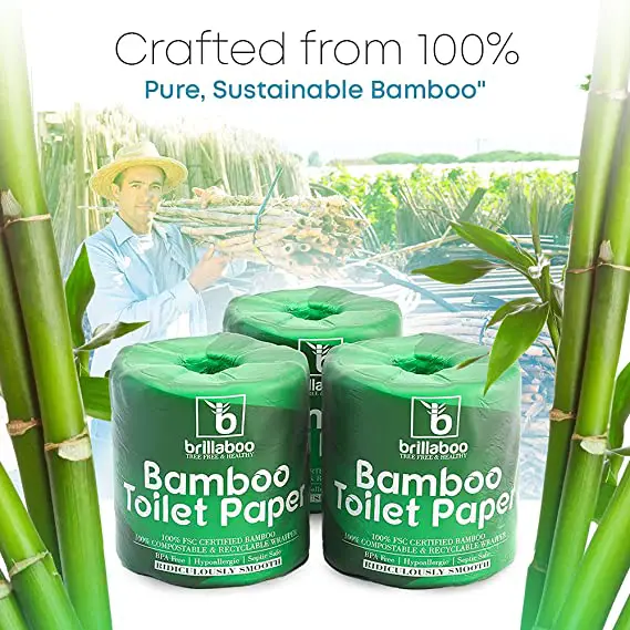 Brillaboo Bamboo Toilet Paper