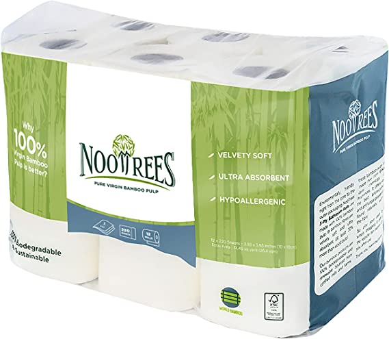 NooTrees Bamboo Bathroom Tissue