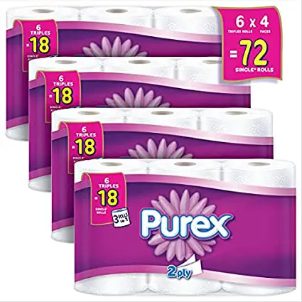 Purex Soft & Thick Toilet Paper