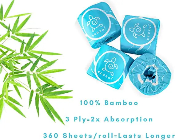 Ecozoi Bamboo Toilet Paper