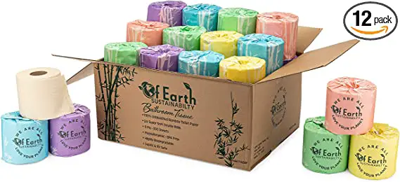 Of Earth Bamboo Toilet Paper