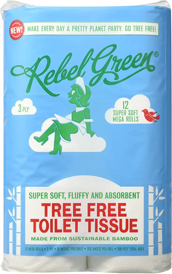 Rebel Green Bamboo Toilet Paper