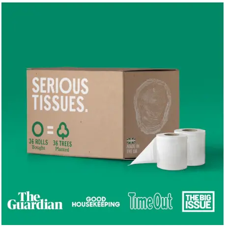 Serious Tissues Bamboo Toilet Paper