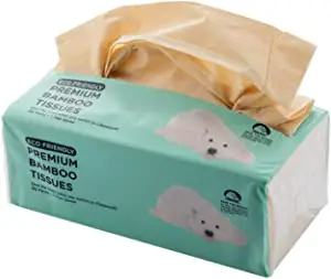 Cloversoft Unbleached Bamboo Tissues