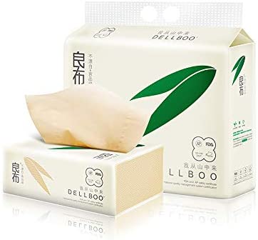 DellBoo Bamboo Organic Facial Tissues