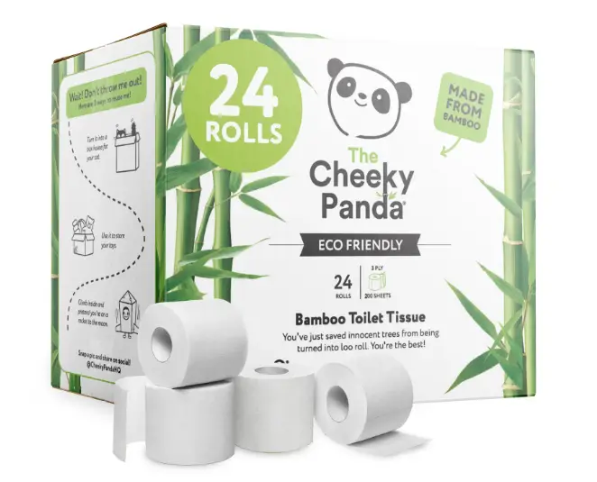 The Cheeky Panda Bamboo Toilet Paper